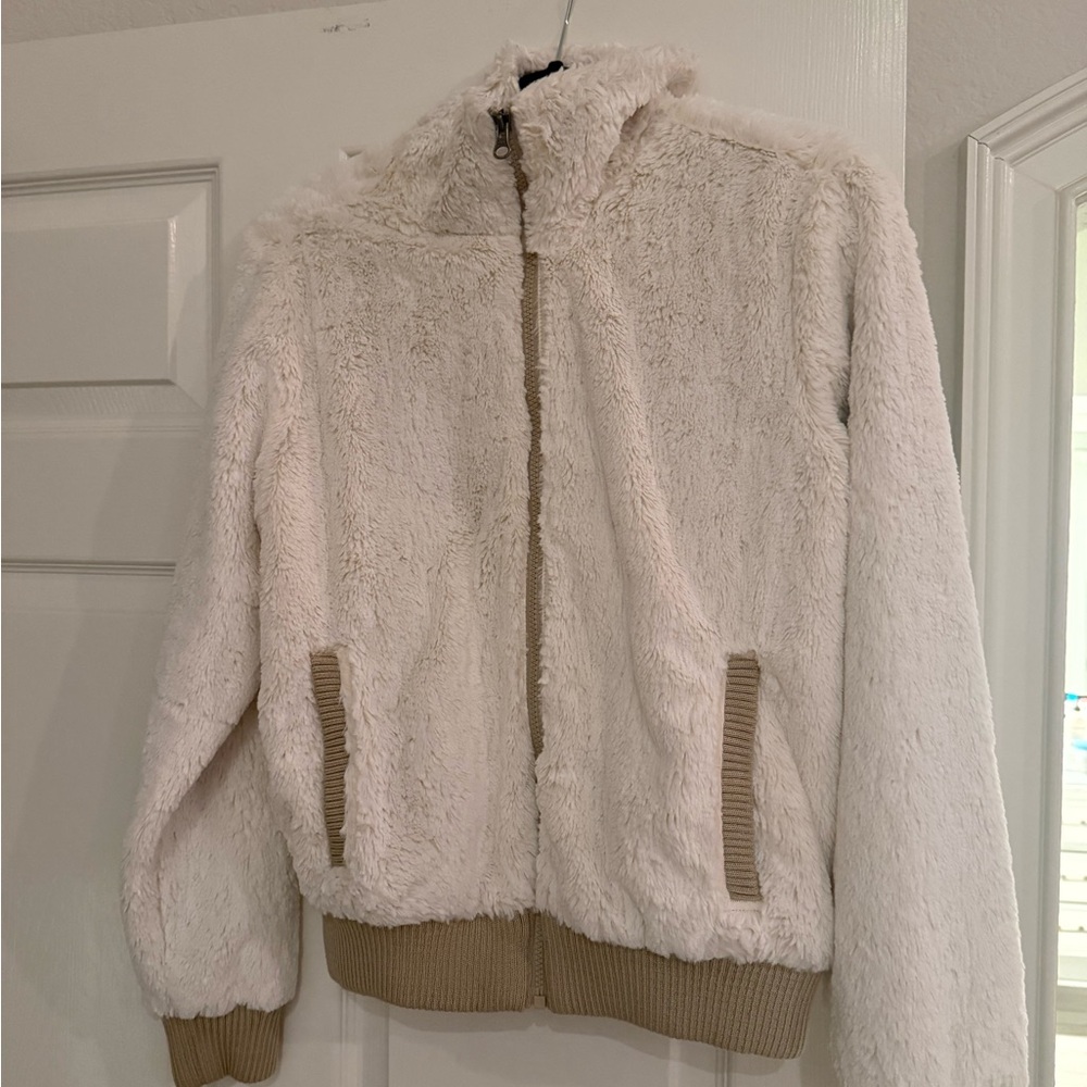 Patagonia Cream Teddy Jacket